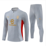 Kids AC Milan Training Suit Grey 2024/25