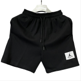 M001 Jordan Black Pure Cotton Fabric Casual Short Pants