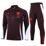 Kids Bayern Munich Training Suit Burgundy 2024/25