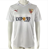 1987-1990 Sevilla Home Retro Soccer Jersey