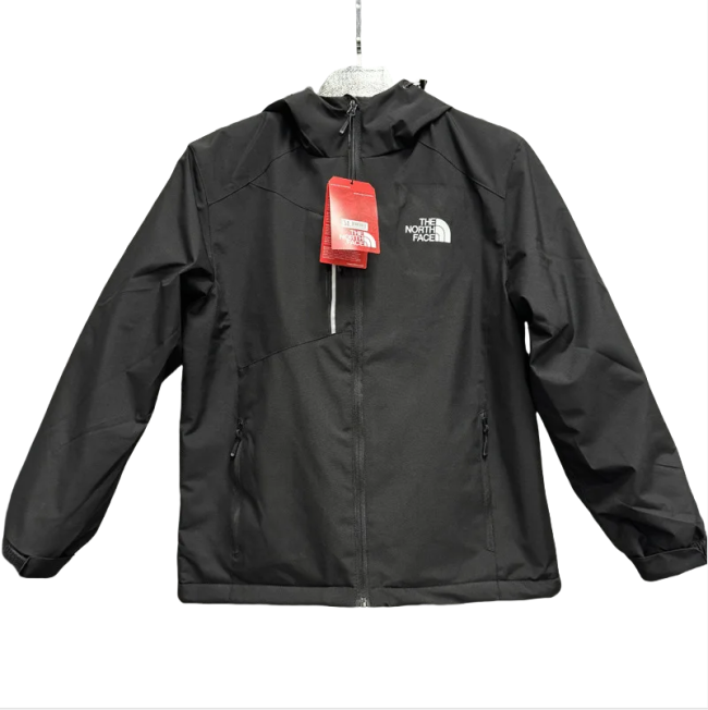 2024 TNF Velvet Thickened warm Black Outdoor Jackets