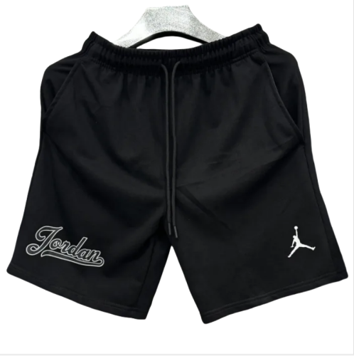 M19 Jordan Black Pure Cotton Fabric Casual Short Pants