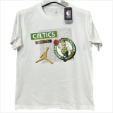 T196 Celtic Jordan White High Quality Casual T-Shirt