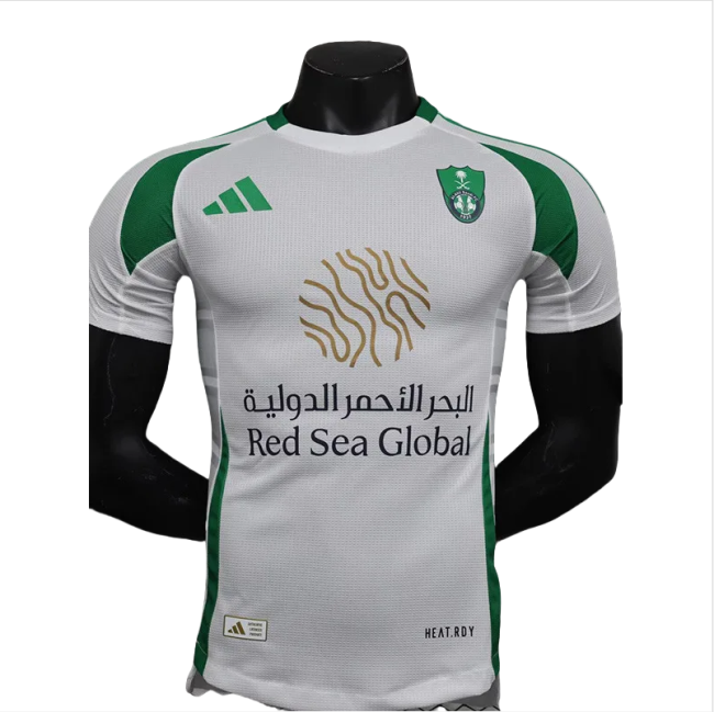 24-25 Al-Ahli Saudi Home Player Version Soccer Jersey