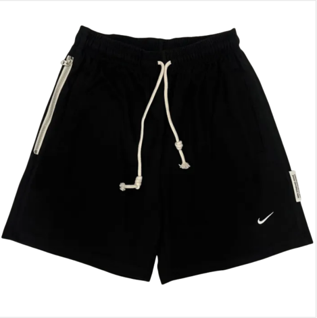 M11 NK Black Pure Cotton Fabric Casual Short Pants