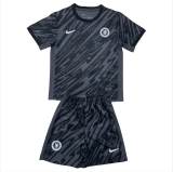 24-25 CHE Black GoalKeepe Kids Soccer Jersey