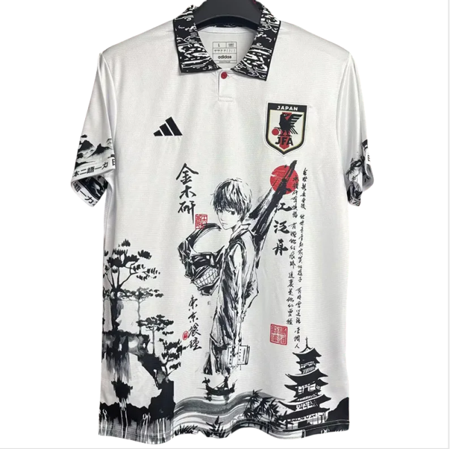 24-25 Japan White Special Edition Fans Training Shirts