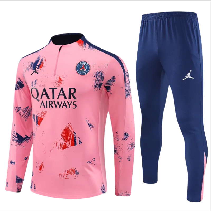 Kids PSG x Jordan Training Suit Pink 2024/25