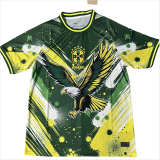 24-25 Brazil Green Yellow Special Edition Training Soccer Jersey