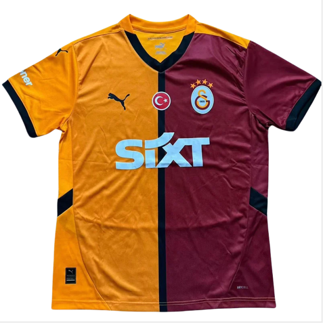 24-25 Galatasaray Home Fans Soccer Jersey