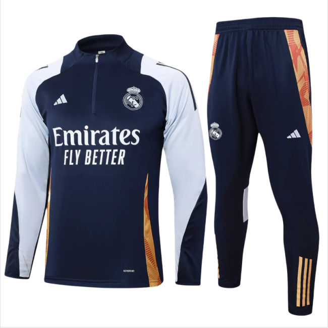 Kids Real Madrid Training Suit Royal 2024/25