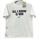 T204 NK White High Quality Casual T-Shirt