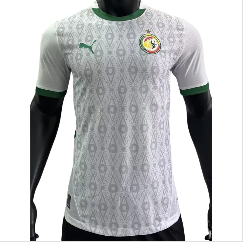 24-25 Senegal White Special Edition Player Version Soccer Jersey