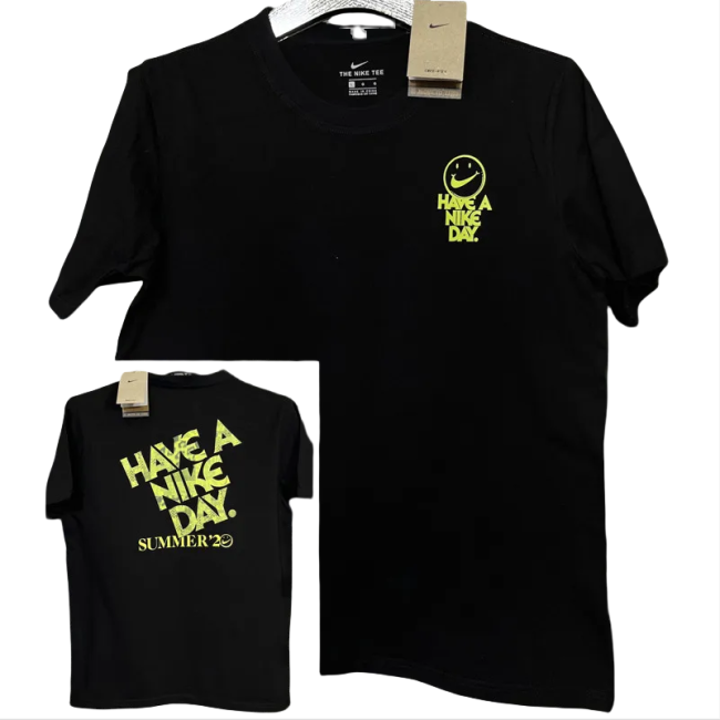 T152 NK Black High Quality Casual T-Shirt