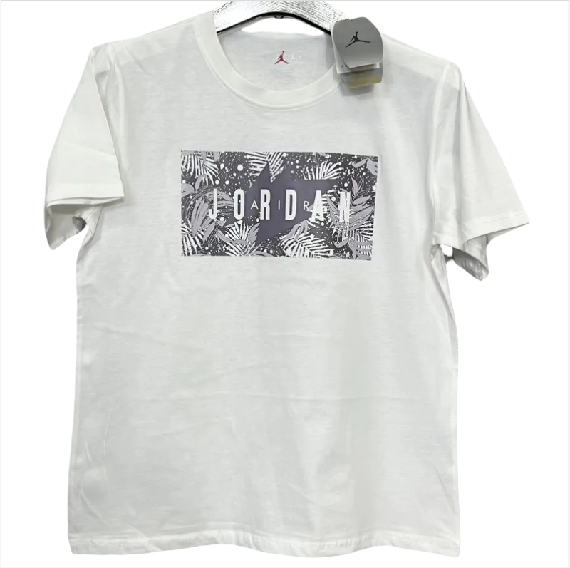 T175 Jordan White High Quality Casual T-Shirt