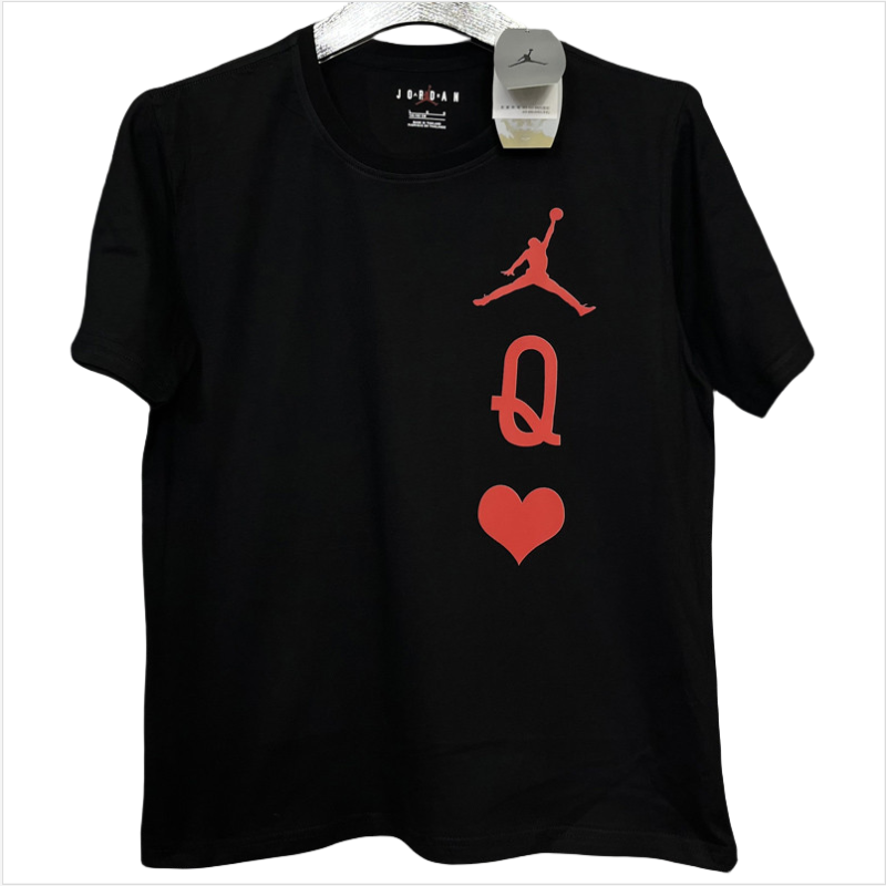 T179 Jordan Black High Quality Casual T-Shirt
