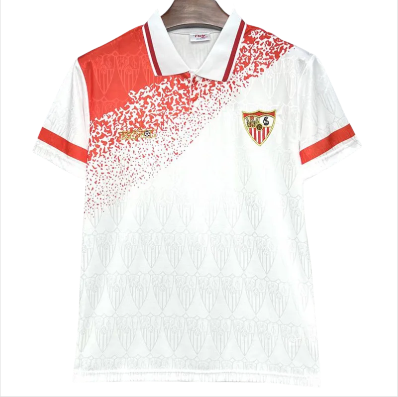 1993-1994 Sevilla Home Retro Soccer Jersey