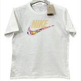 T205 NK White High Quality Casual T-Shirt