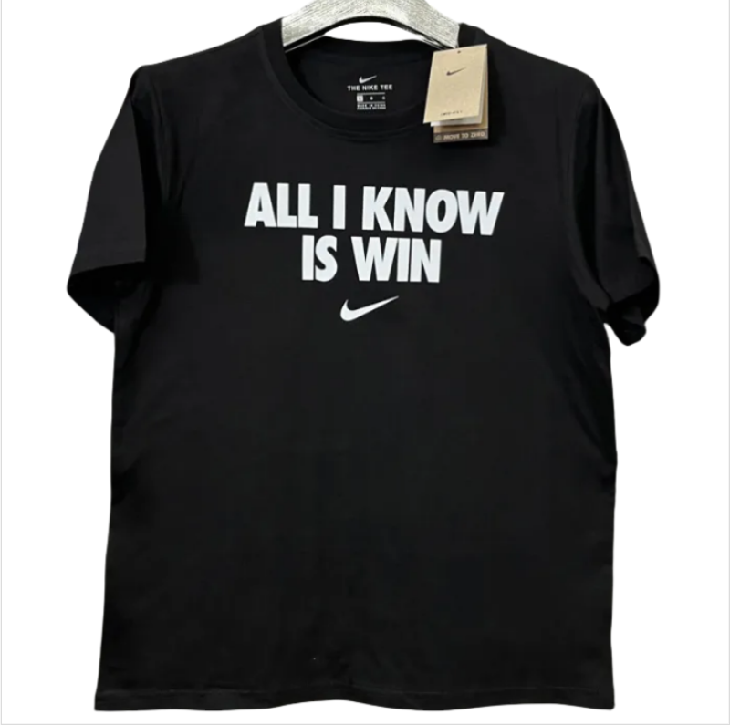 T204 NK Black High Quality Casual T-Shirt