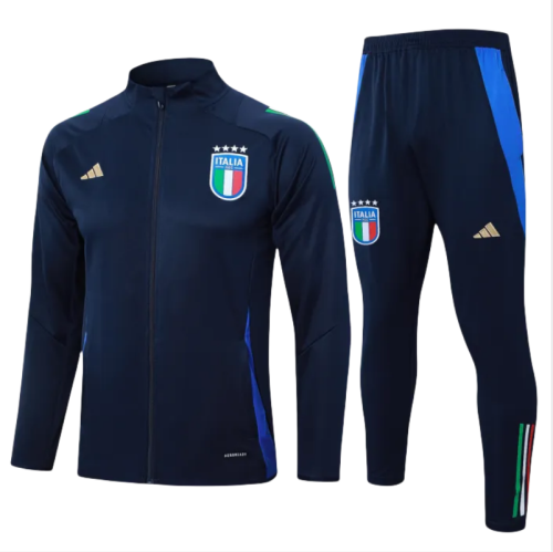 Kids Italy Jacket + Pants Training Suit Royal 2024