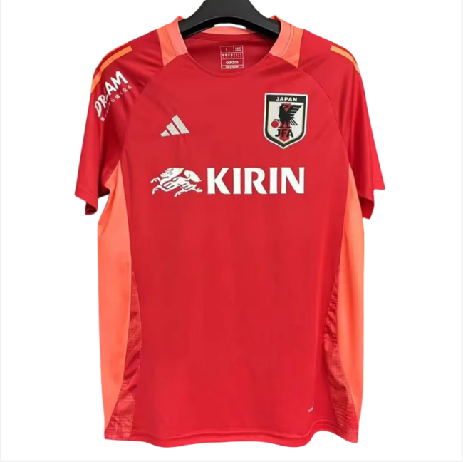 24-25 Japan Red Training Shirts