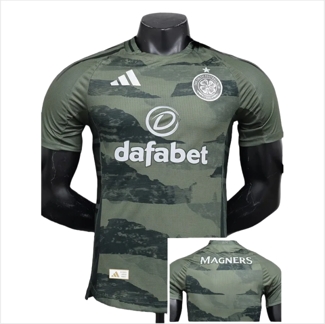 24-25 Celtic Third Player Version Soccer Jersey