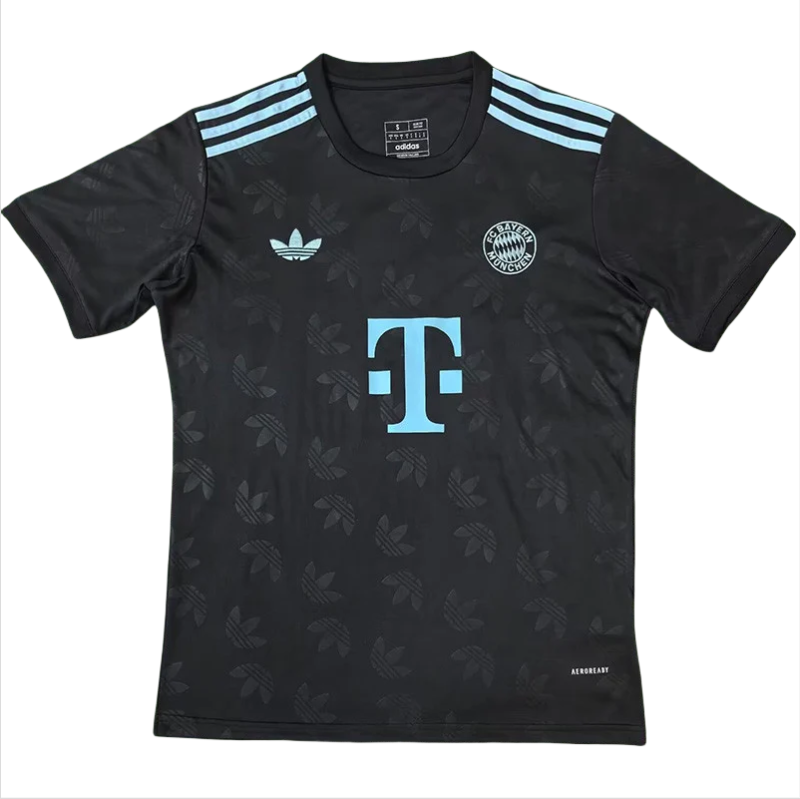 24-25 Bayern Black Casual style Fans Training shirts
