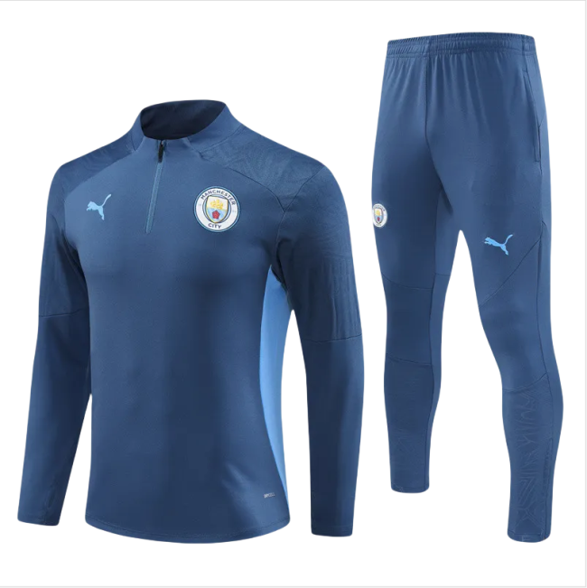 Kids Manchester City Training Suit Royal 2024/25