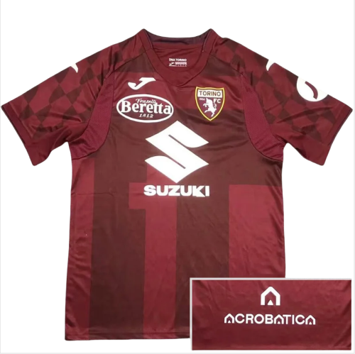 24-25 Torino Home Fans Soccer Jersey