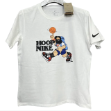 T173 NK White High Quality Casual T-Shirt