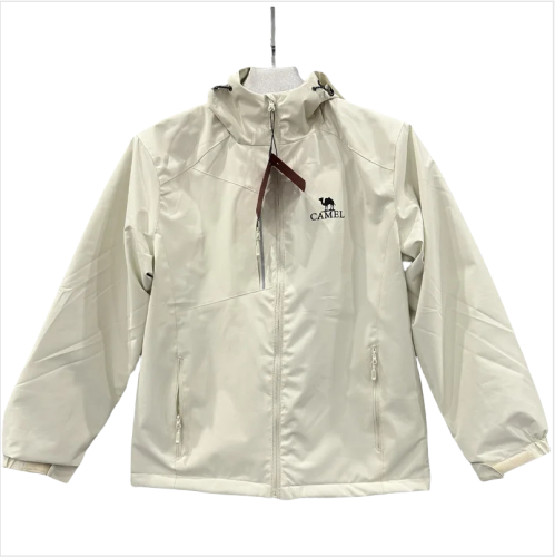 2024 Camel Velvet Thickened warm Beige Outdoor Jackets