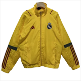 24-25  Real Madrid  Yellow Windbreaker