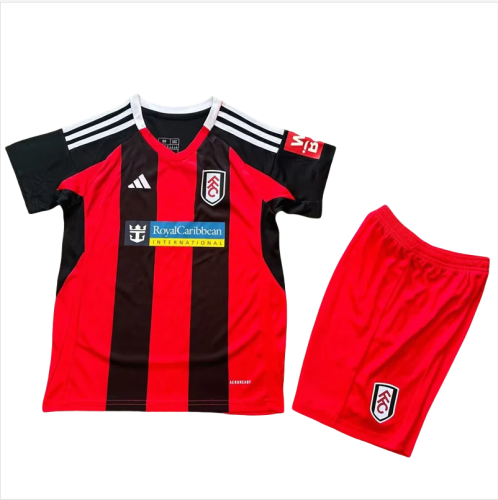 24-25 Fulham Away Kids Soccer Jersey