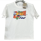 T237 NK White High Quality Casual T-Shirt