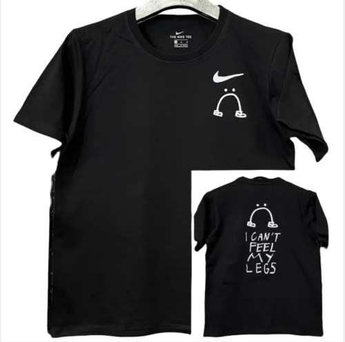 T207 NK Black High Quality Casual T-Shirt