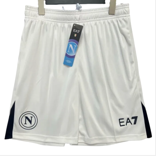 24-25 Napoli White Shorts Pants