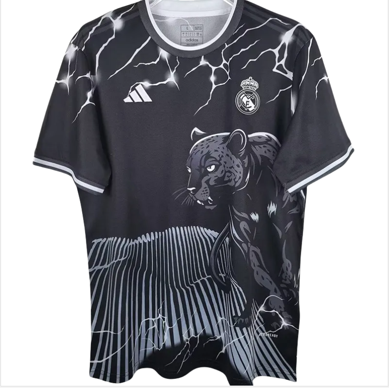 24-25 Real Madrid  Green Black Special Edition Fans Soccer Jersey