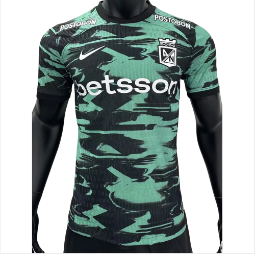 24-25 Atletico Nacional Away Player Version Soccer Jersey