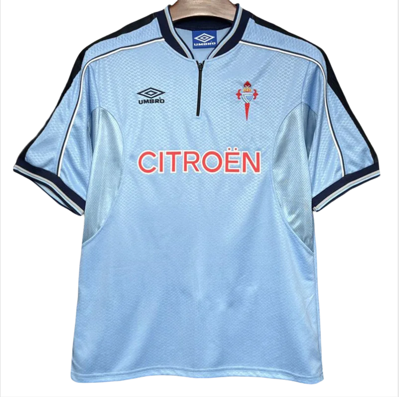 1999-2000 Celta Home Retro Soccer Jersey