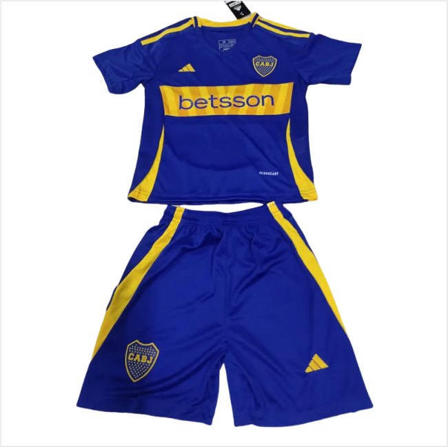 24-25 Boca Juniors Home Kids Soccer Jersey