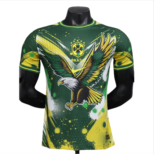 24-25 Brazil Green Special Edition Player Version Soccer Jersey