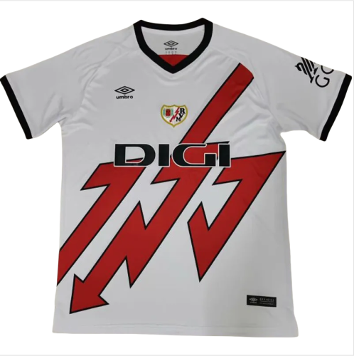 24-25 Rayo Vallecano Home Fans Soccer Jersey