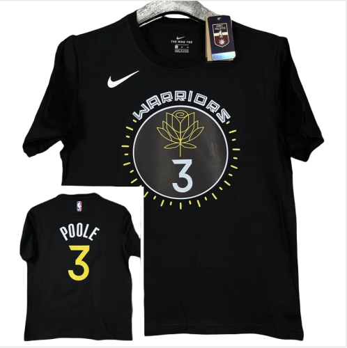 T222 WARRIORS POOLE #3 Black High Quality Casual T-Shirt
