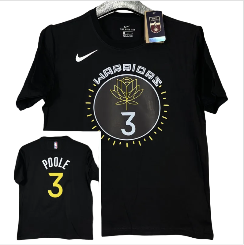 T222 WARRIORS POOLE #3 Black High Quality Casual T-Shirt