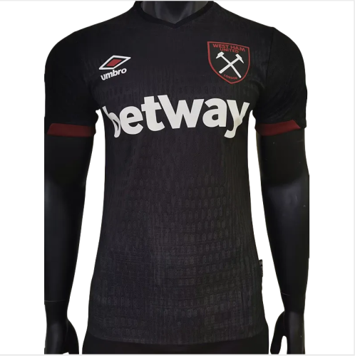 24-25 West Ham Away Player Version Soccer Jersey