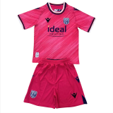 24-25 West Bromwich Third Kids Soccer Jersey