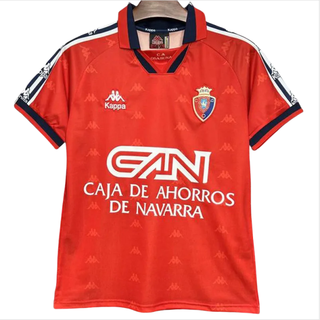 1996-1997 Osasuna Home Retro Soccer Jersey