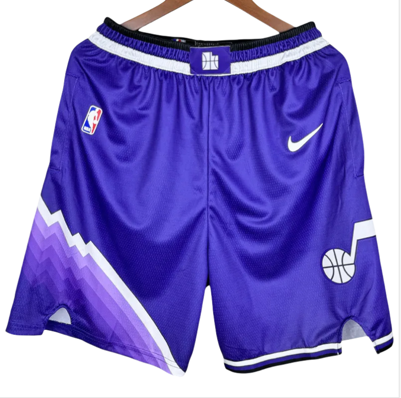 23-24 JAZZ Purple City Edition Top Quality NBA Pants