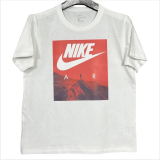 T257 NK White High Quality Casual T-Shirt