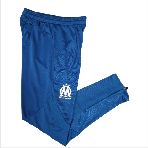 24-25 Marseille Lake blue Training Long Pants (Have Pocket)